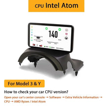 Load image into Gallery viewer, Model 3 Y 6.2&#39;&#39; Large Screen Instrument Dashboard HUD Cluster HD LCD