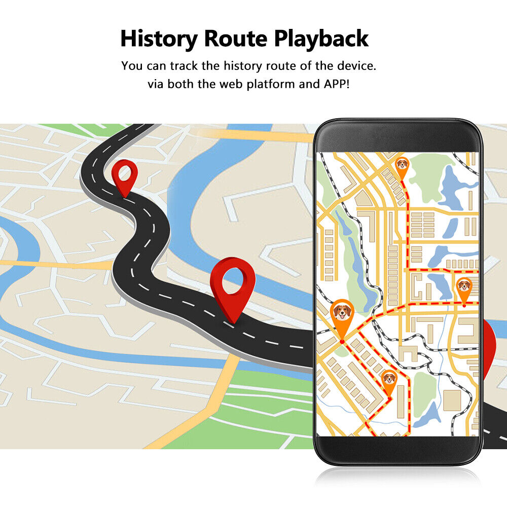 Pet GPS Tracker TK911Pro Realtime Tracking 4G Animal Finder TKSTAR LTE GSM GPS - Auto Lines Australia