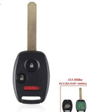 Fits Honda CRV Fit Accord CR-Z Civic Odyssey N5F-S0084A 313.8Mhz Complete Key