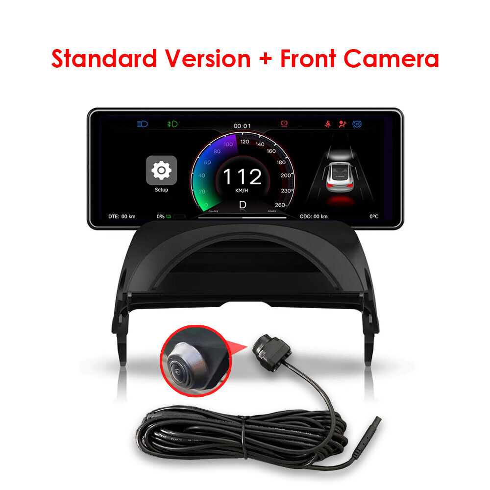 6.86inch CarPlay Android Auto Model Y 3 Instrument Cluster Display Secondary image