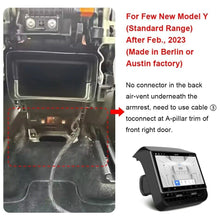 Load image into Gallery viewer, Newest 8.66 inches Rear Display for Tesla Model Y 3 Android 13 WIFI