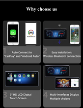 Load image into Gallery viewer, TESLA Model 3 Y HUD Digital Dashboard Head Up Display with Carplay Android Auto