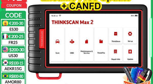 ThinkScan Max 2 Full system Lifetime free AF DPF IMMO 28 Reset ECU Coding OBD2 - Auto Lines Australia
