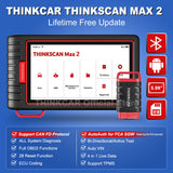 ThinkScan Max 2 Full system Lifetime free AF DPF IMMO 28 Reset ECU Coding OBD2