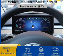 Load image into Gallery viewer, Vjoycar New Y3 Digital HUD Touch-LCD Center Console Dashboard for Tesla Model 3