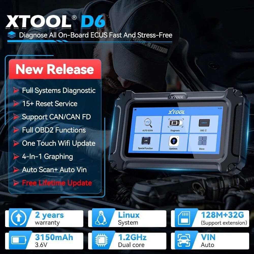 XTOOL D9EV Car Diagnostic tools Energy Vehicles For Tesla For BYD With Battery