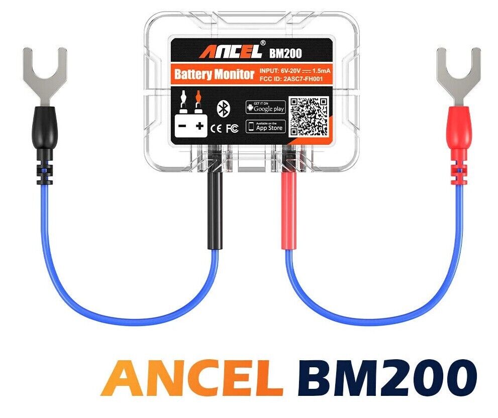 BM200 Wireless Bluetooth 4.2 12V Battery Monitor Car Battery For Android IOS APP Secondary image