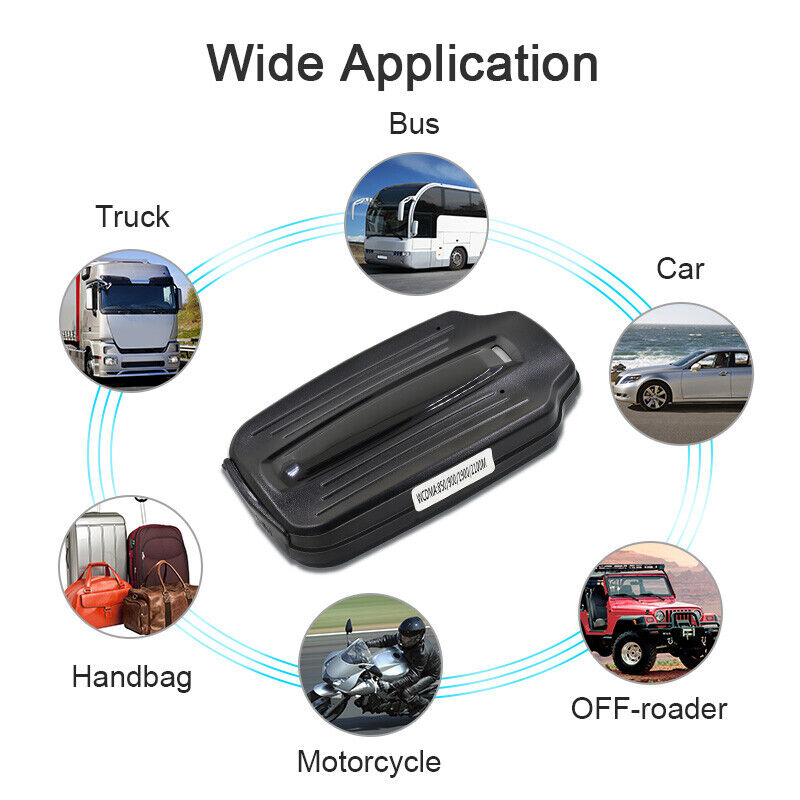 Car GPS Tracker LK209A 6000mAh Asset Locator Long Standby Magnet Vehicle GPS - Auto Lines Australia
