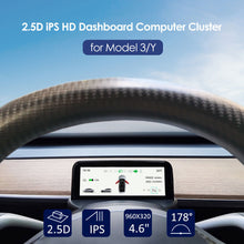 Load image into Gallery viewer, New Model 3 Y HUD Screen 4.6&#39;&#39; Dashboard Cluster Instrument HD LCD Meter Speedom