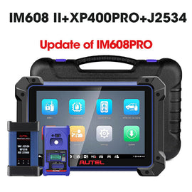 Autel IM608 II Pro OBD2 5 System Diagnostic Tools Car ABS SRS AT Engine Scanner