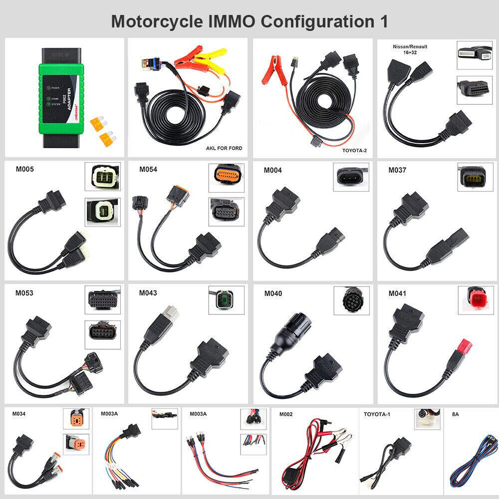 OBDSTAR Motorcycle IMMO KITS Configuration PRO4/KEY MASTER DP/KEY MASTER DP PLUS Secondary image