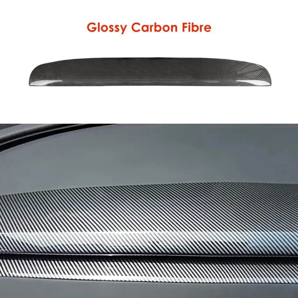 Real Dry Carbon Fiber Replacement Interior Dashboard Panel For Tesla Model 3