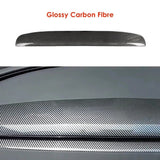 Real Dry Carbon Fiber Replacement Interior Dashboard Panel For Tesla Model 3