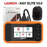 LAUNCH X431 ELITE 2.0 BBA FGC Car Diagnostic Tools Auto OBD OBD2 Scanner