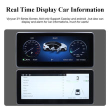 Load image into Gallery viewer, Vjoycar New Y3 Digital HUD Touch-LCD Center Console Dashboard for Tesla Model 3
