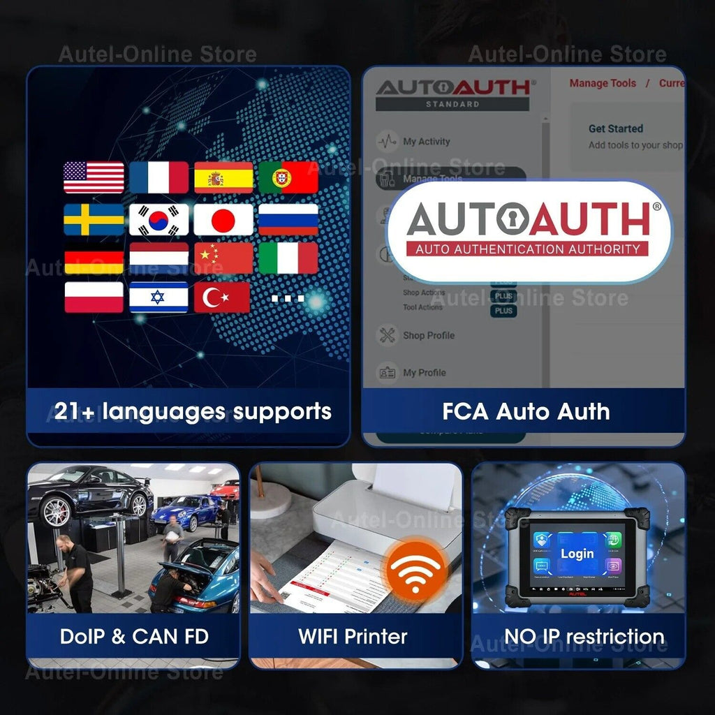 Autel Elite 2 Pro ECU OBD2 Scanner Professional J2534 Diagnostic Tool
