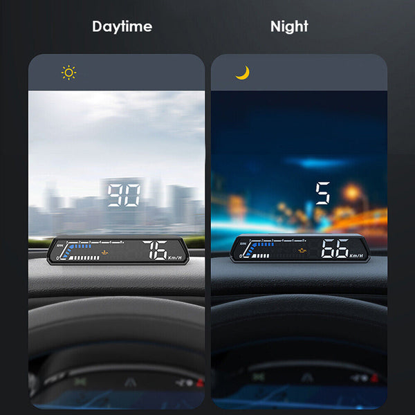 Newest Car OBD2 HUD Stand Plus Windshield Projector Dual Dislay Screen