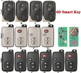 Suitable For Toyota Lexus Subaru 4D Xhorse VVDI Key Transponder Remote Key