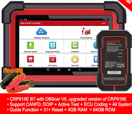 LAUNCH X431 CRP919E BT Car Diagnostic Tool DBScar VII VCI Auto OBD OBD2 Scanner