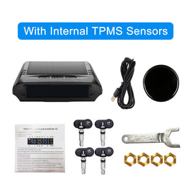 Vjoycar Newest Wireless Solar Power 2 in 1 Car HUD GPS Speedometer