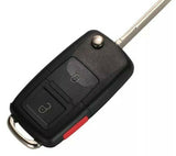 Fits Volkswagen 433Mhz 1J0959753N / 1J0959753AG Complete Transponder Remote Key