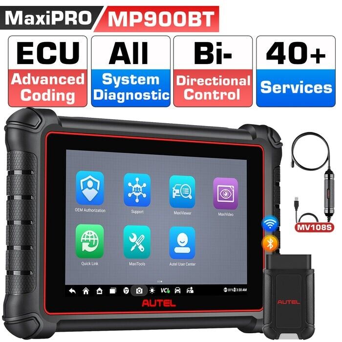 Autel MaxiPRO MP900BT / MP900Z-BT OBD2 Diagnostic Scanner