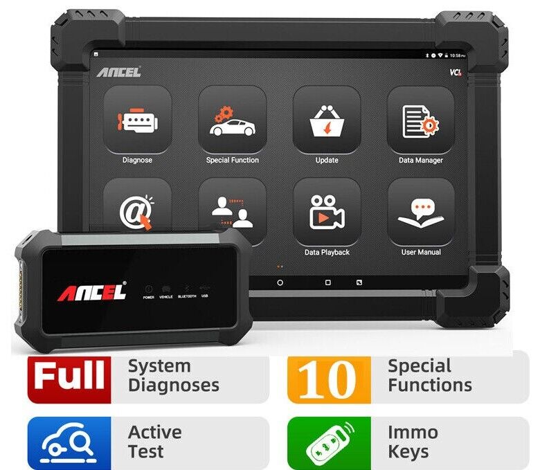 Ancel X7 OBD2 Automotive Scanner Professional OBD Scanner Full System ABS Secondary image