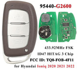 Fits Hyundai  433MHz TQ8-FOB-4F11, TQ8FOB4F11 Complete Transponder Remote Key