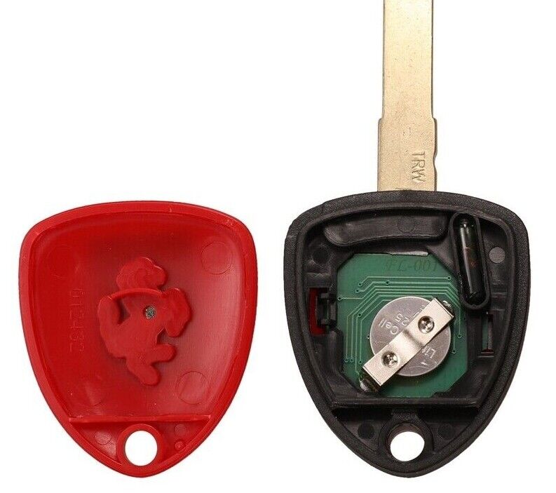 Fits Ferrari 433Mhz  ID48 3 Buttons Complete Transponder Remote Key Secondary image