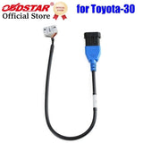 OBDSTAR for Toyota-30 Cable Proximity Key Programming All Key Lost No Need