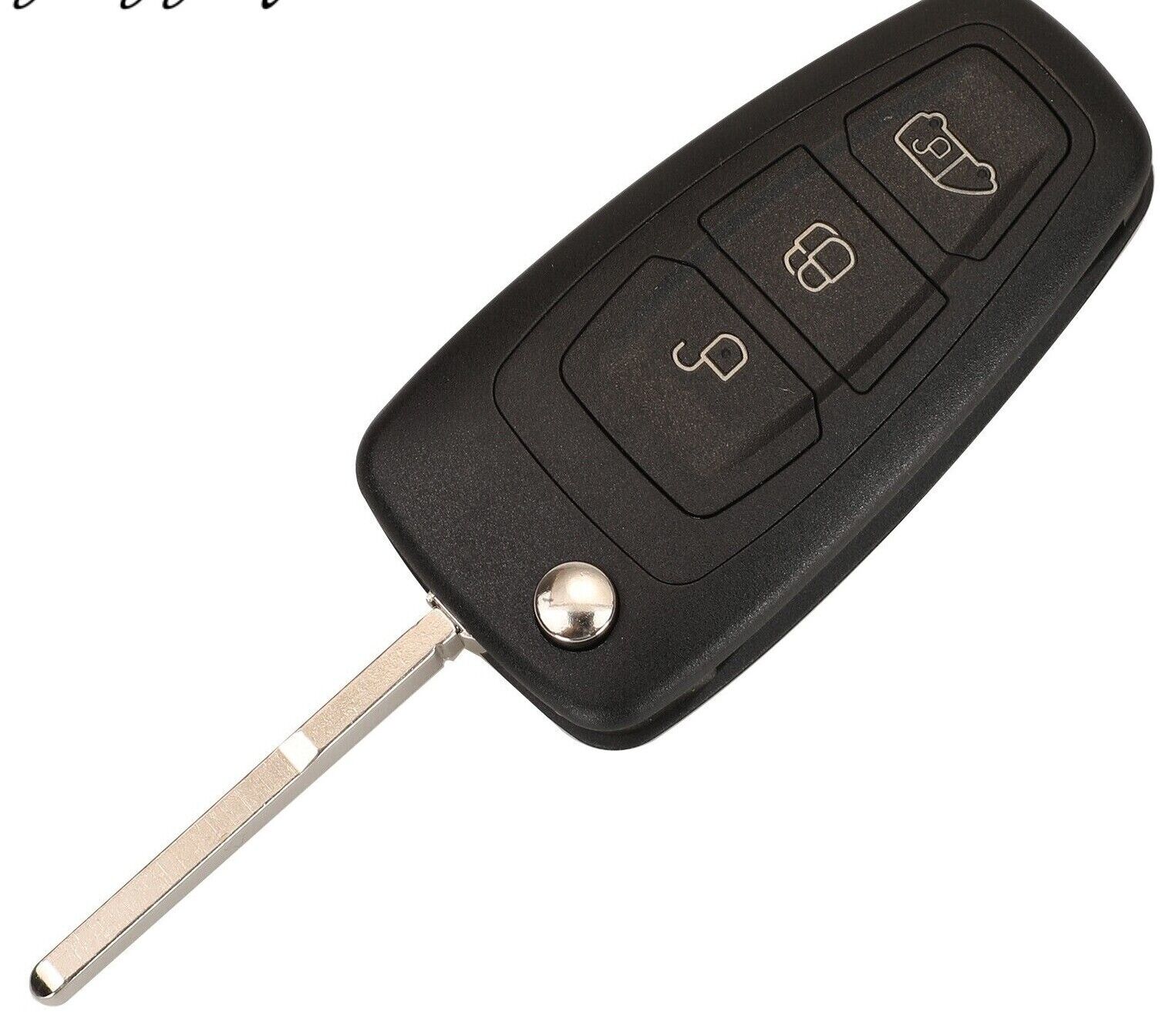 Fits for Ford Tourneo + Remote Flip Key Fob BK2T Complete Transponder Remote Key Secondary image