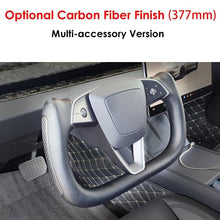 Load image into Gallery viewer, Newest 377mm Yoke Handle Model 3 Highland 2024 with Heating Yoke Steering Wheel