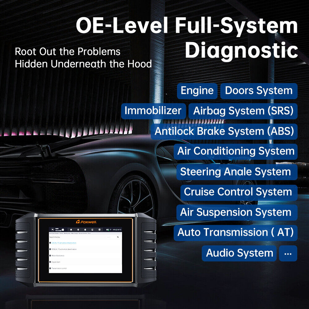 Foxwell NT710 Bi-Directional OBD2 Diagnostic Scan Tool