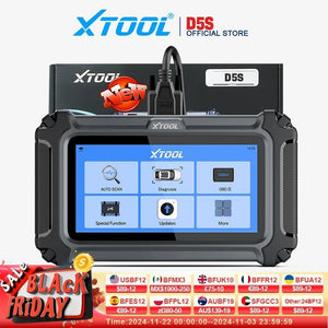 XTOOL D5S Car Diagnostic Tool Gearbox ABS EPB SRS Engine System Scanner 15