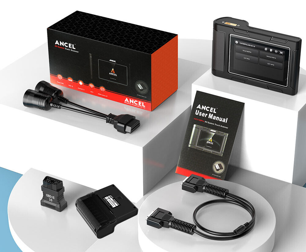 ANCEL HD3100 PRO Heavy Duty Truck Diagnostic Scanner Full System