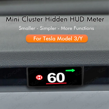 Load image into Gallery viewer, Fits TESLA Model 3 Y Smart Speed Air Vent Dashboard Hidden HUD Cluster Battery