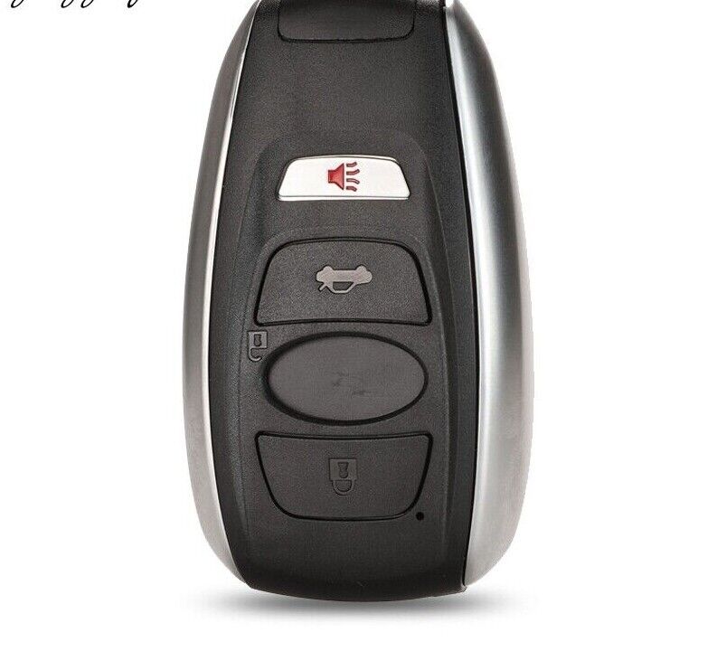 Fits Subaru BRZ WRX STI Shell Case Fob 4 BTN Complete Transponder Remote Key Secondary image