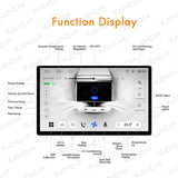 For Tesla Rear Display 7'' IPS Screen Model 3 Model Y Accessories Multimedia