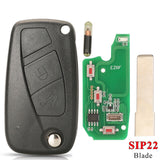 Fits Iveco 434MHz ID48 71749494 Complete Transponder Remote Key