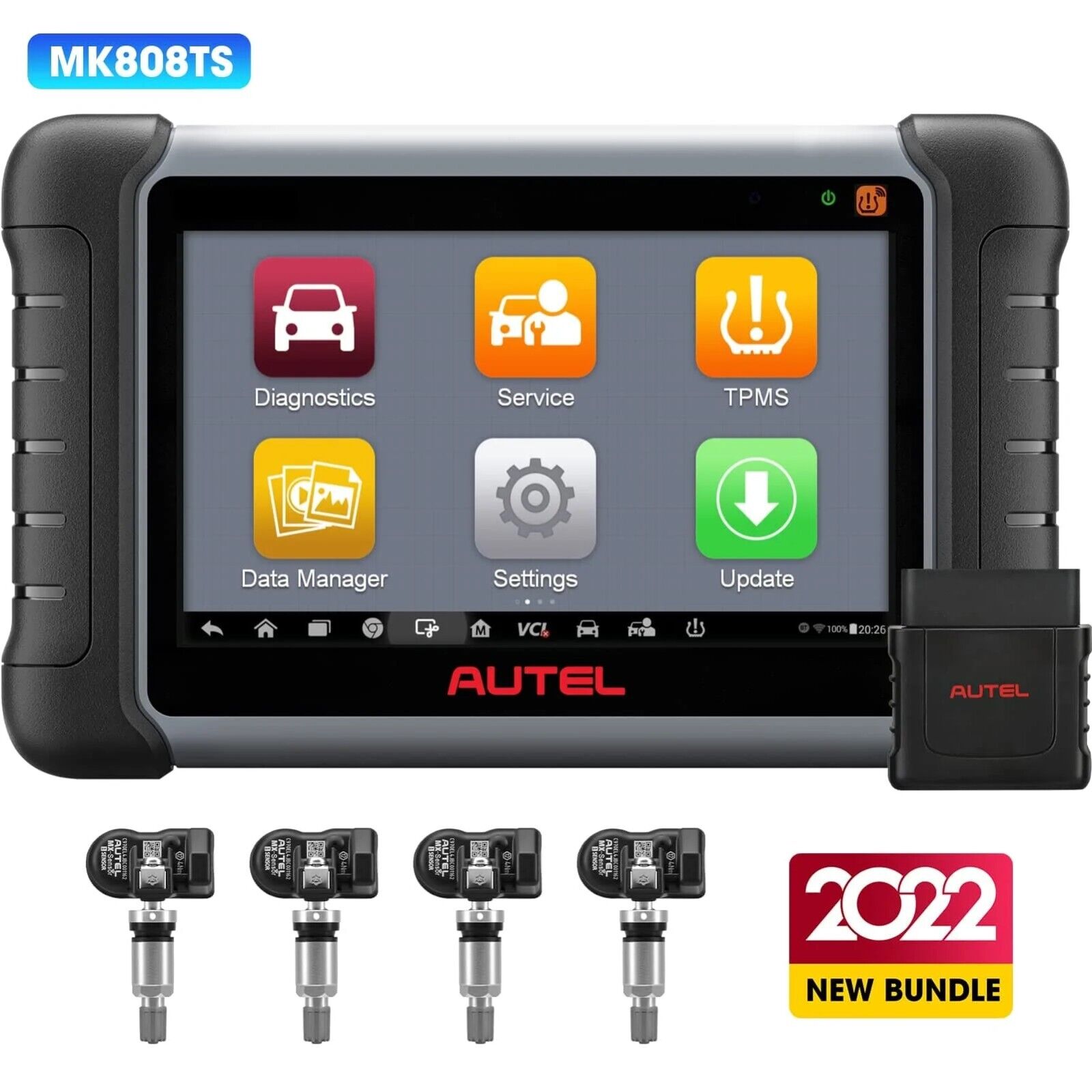 Autel MaxiCOM MK808TS TPMS Scanner with Complete TPMS and Sensor Secondary image