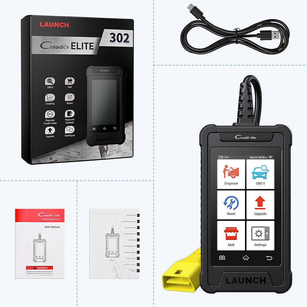LAUNCH X431CRE 302 WIFI OBD2 Car Code Reader Auto Vin Scanner Diagnostic Tool Secondary image