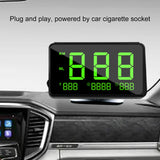 GPS Speedometer Large Screen Speeding Alarm System ABS Digital Auto Odometer