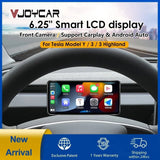6.25inch Model Y 3 Performance Cluster Display Dashboard Support CarPlay