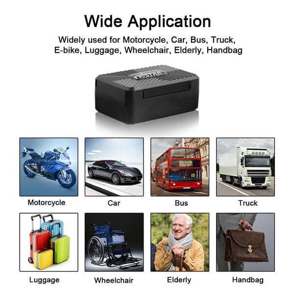 Mini Portable GPS Tracker TK913 Magnet GPS 1500mAh Waterproof Wallet GPS Tracker - Auto Lines Australia