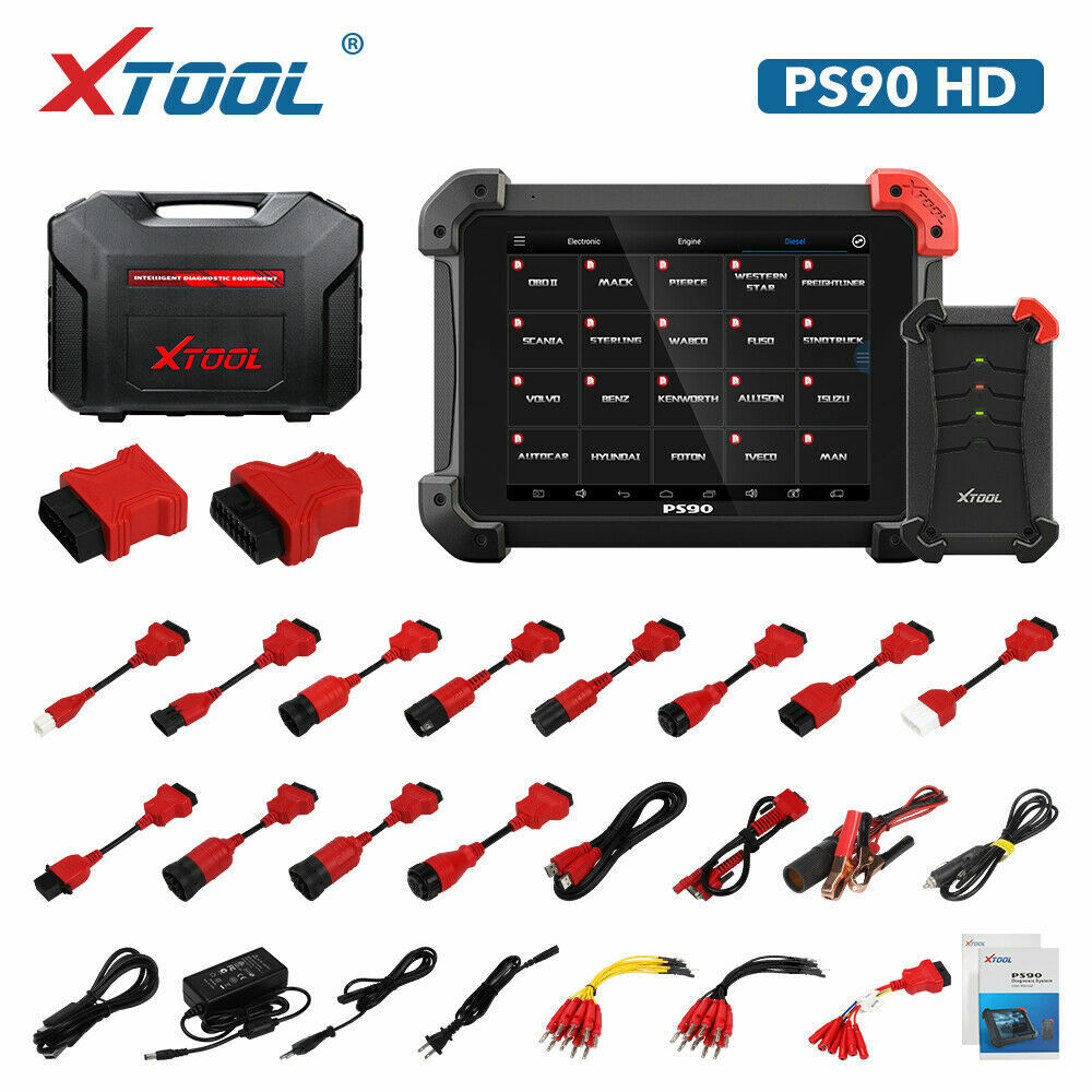 XTOOL PS90 HD OBD2 Truck for Heavy duty Free update online With Wifi/BT Secondary image
