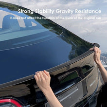 Load image into Gallery viewer, Real Carbon Fiber Trunk Wing Spoiler For Tesla Mode Y Model 3 2017-2024 Real Car