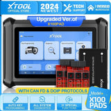 2024 Newest XTOOL X100 PADS Car IMMO Programming Tool OBD2 Diagnostic Tool