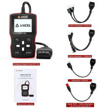 Load image into Gallery viewer, ANCEL MT100 Motorcycle Coder Reader Motorcycle Scanner for Engine ABS