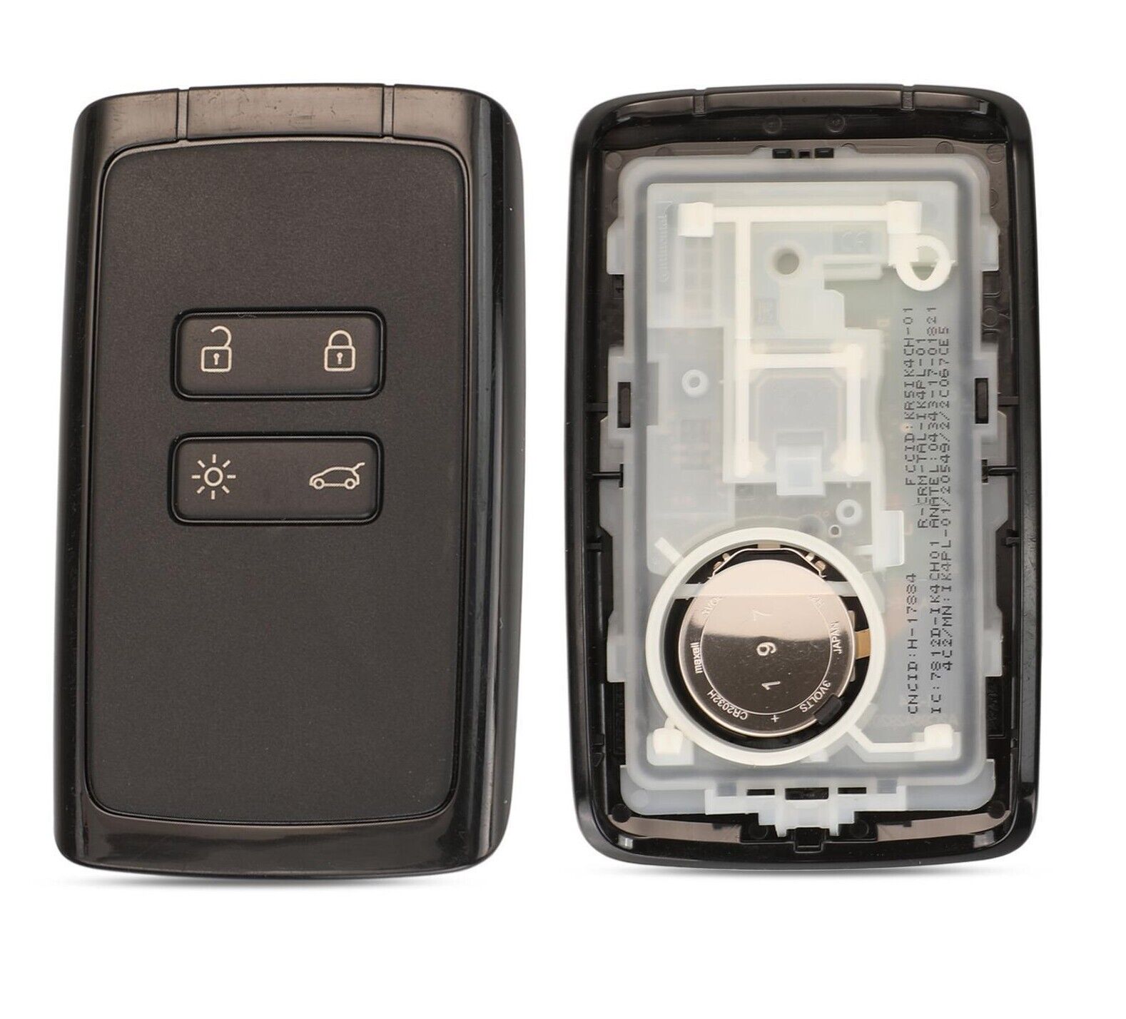 Fits Renault Espace 433Mhz ID46-7941  Complete Transponder Remote Key Secondary image