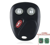 Fits Chevrolet GMC Envoy Trailblazer MYT3X6898B Keyless Remote Key Fob 315Mhz